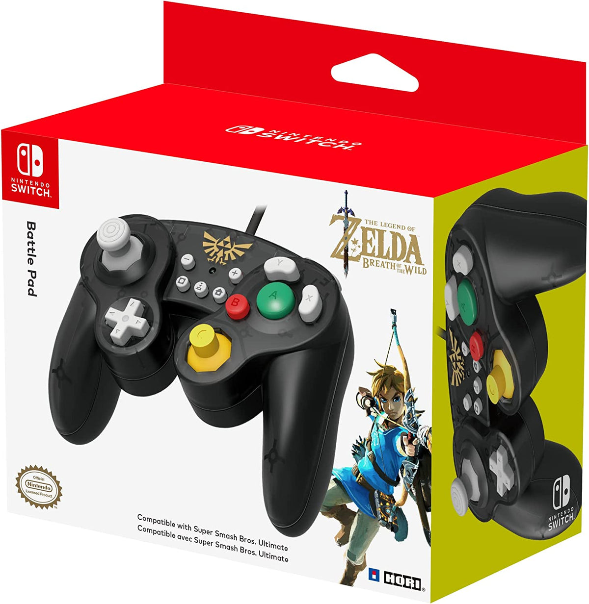 Manette Hori Battle Pad Zelda Nintendo Switch