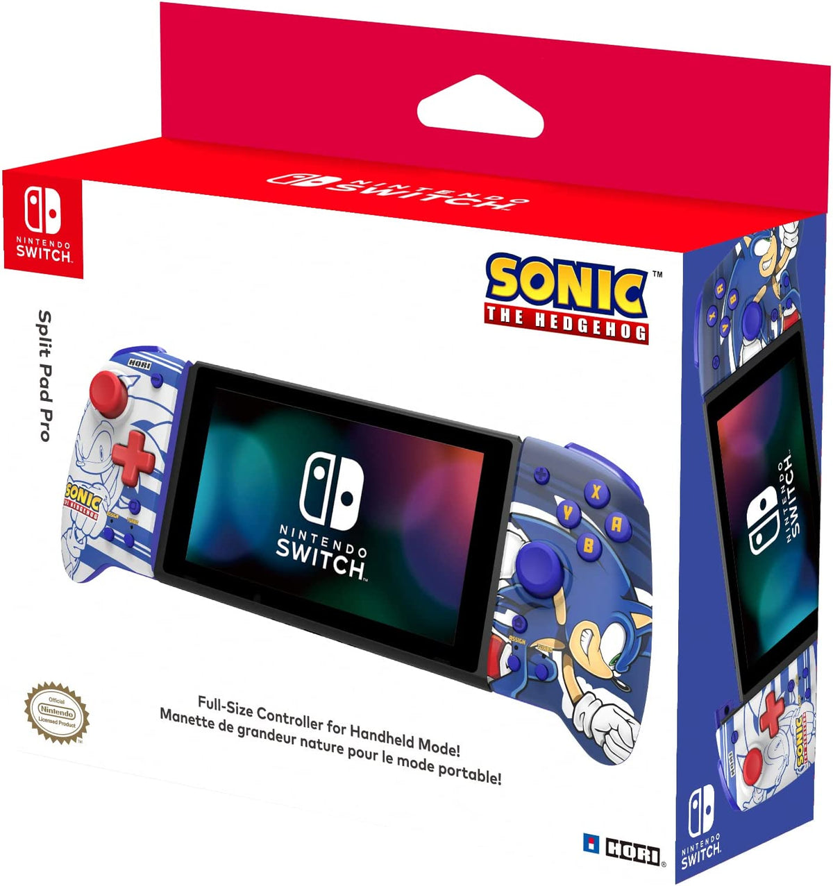 Manette Hori Split Pad Pro Sonic Nintendo Switch