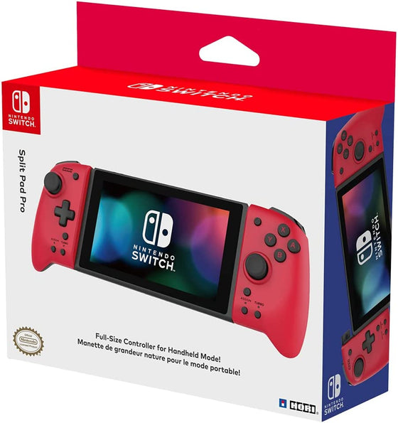Manette Hori Split Pad Pro rouge Nintendo Switch