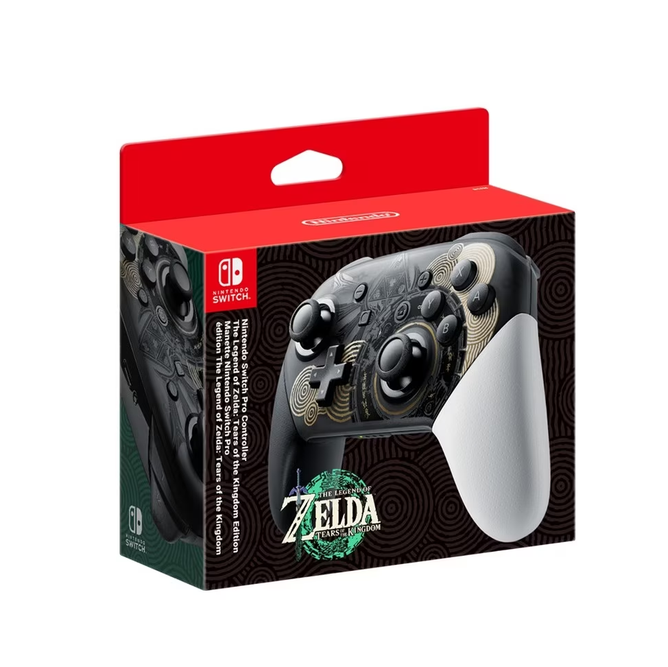 Manette Nintendo Switch Pro-manette Édition limitée The Legend of Zelda: Tears of the Kingdom (JP)