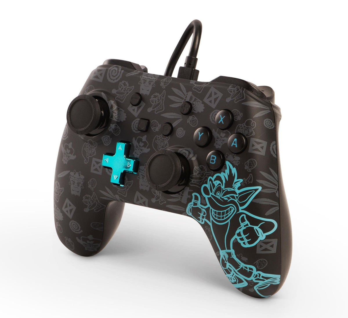 Manette Oficial PowerA filaire Crash Bandicoot Nintendo Switch