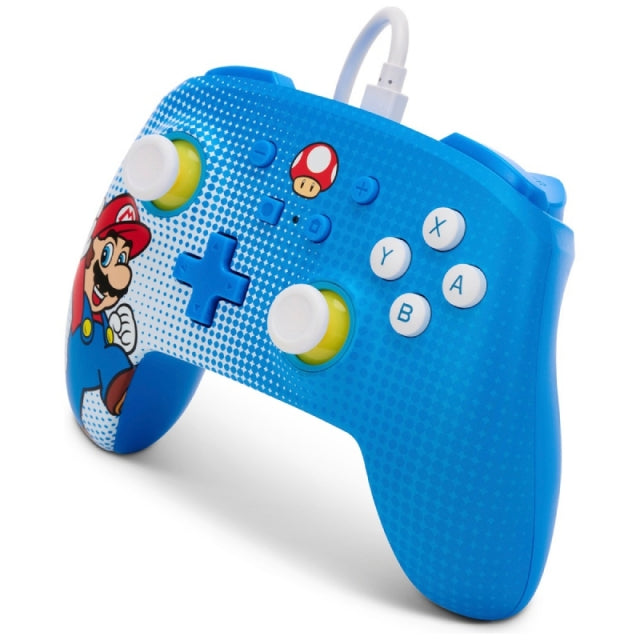 Manette Oficial PowerA filaire Mario Pop Art Nintendo Switch