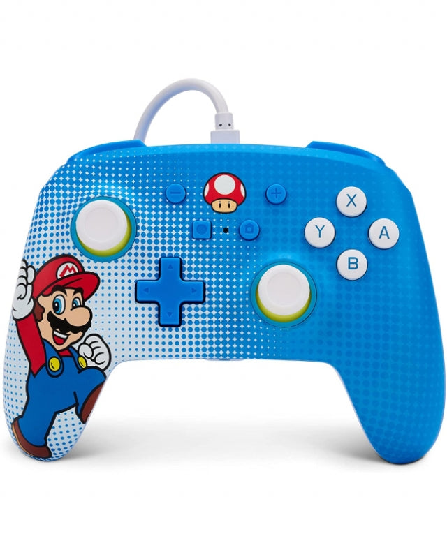 Manette Oficial PowerA filaire Mario Pop Art Nintendo Switch