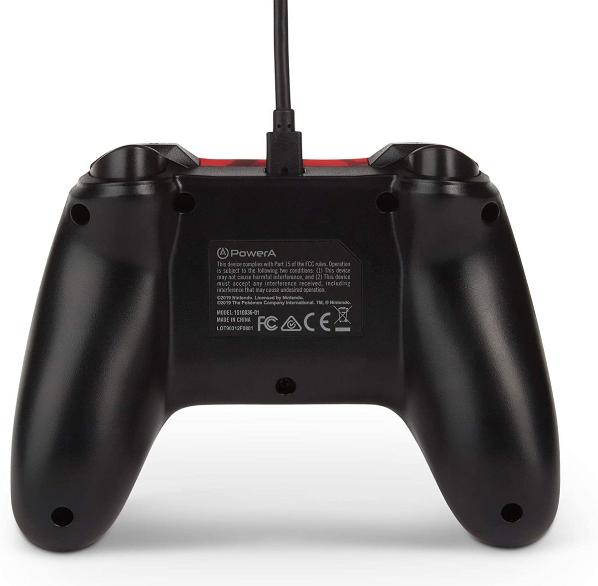 Manette Oficial PowerA filaire Pikachu Nintendo Switch