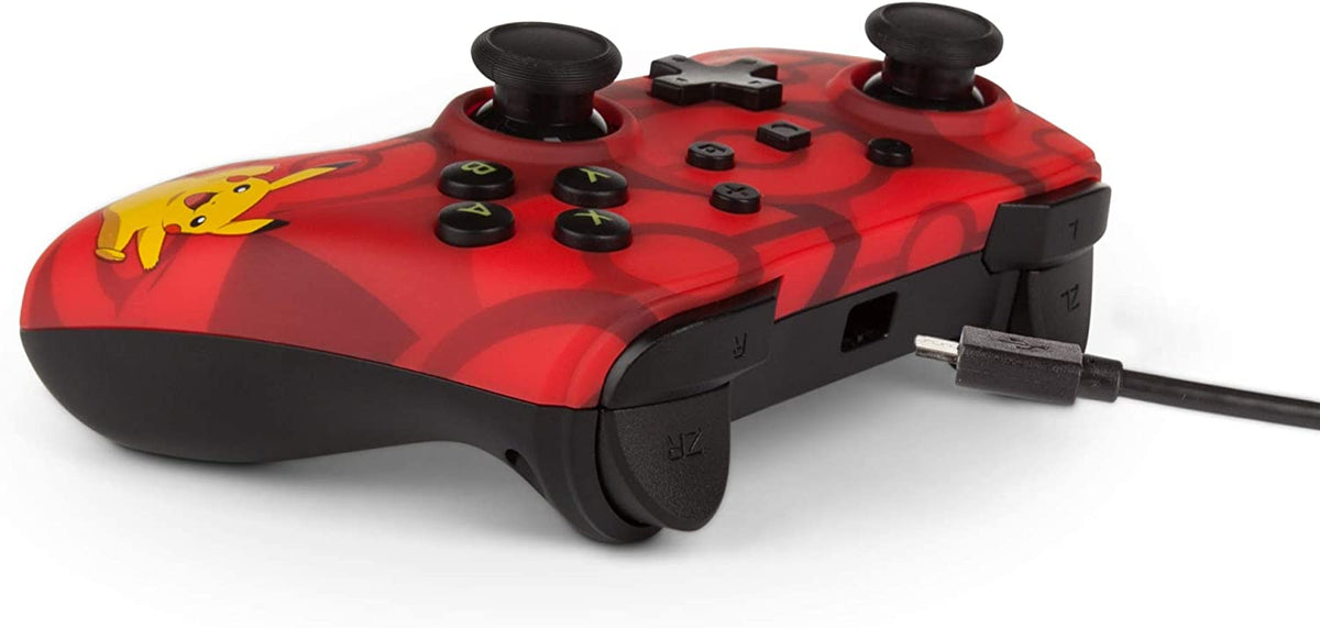 Manette Oficial PowerA filaire Pikachu Nintendo Switch