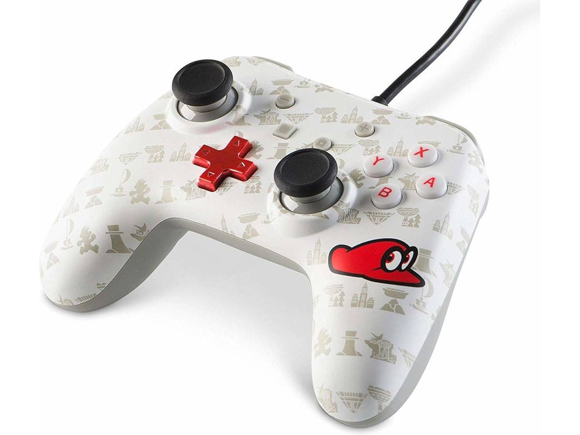 Manette Oficial PowerA filaire Super Mario Odyssey Nintendo Switch