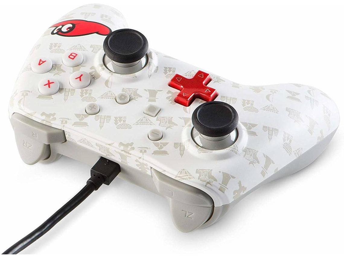 Manette Oficial PowerA filaire Super Mario Odyssey Nintendo Switch