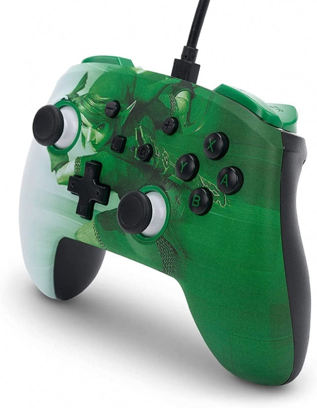 Manette Oficial PowerA filaire The Legend of Zelda Heroic Link Nintendo Switch