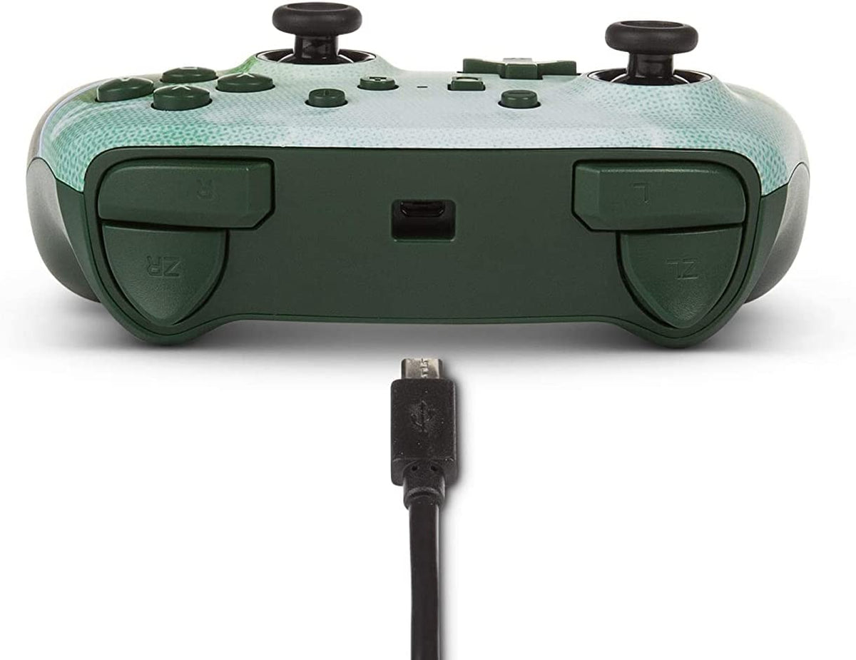 Manette Oficial PowerA filaire Zelda Link Hyrule Nintendo Switch