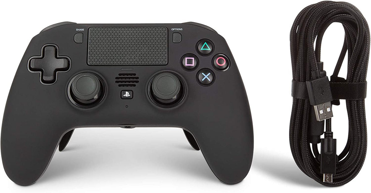Manette PowerA sans fil Fusion Pro noir PS4