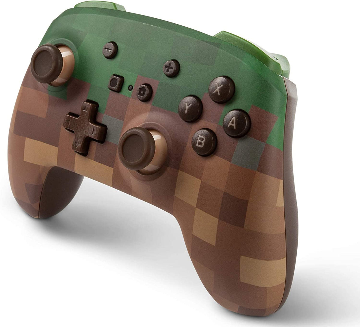 Manette PowerA sans fil Minecraft Grass Nintendo Switch