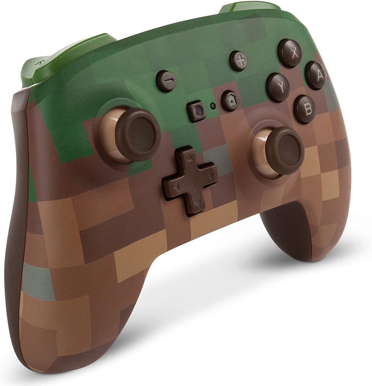 Manette PowerA sans fil Minecraft Grass Nintendo Switch
