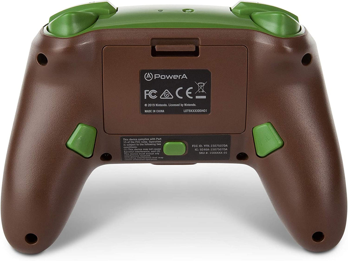 Manette PowerA sans fil Minecraft Grass Nintendo Switch