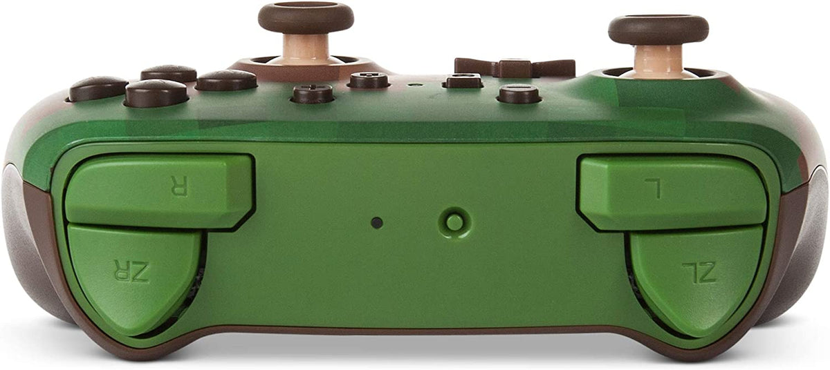 Manette PowerA sans fil Minecraft Grass Nintendo Switch