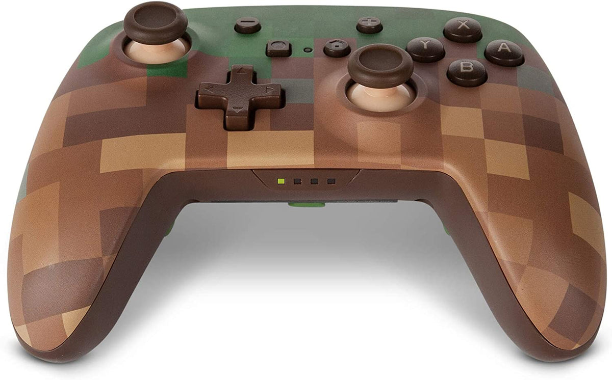 Manette PowerA sans fil Minecraft Grass Nintendo Switch