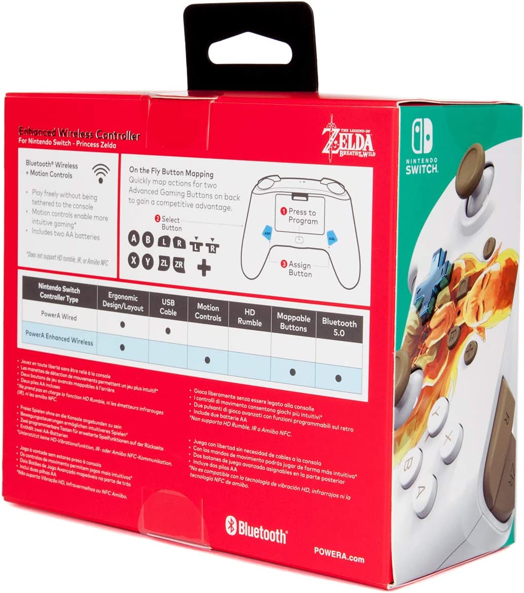 Manette PowerA sans fil Zelda: Breath of the Wild Nintendo Switch