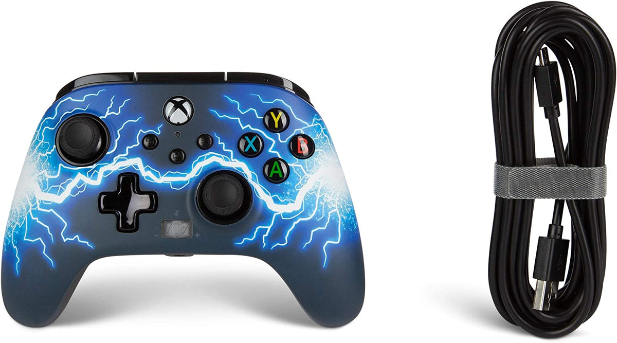 Manette PowerA filaire Arc Lightning (Xbox One/Series X/S/PC)