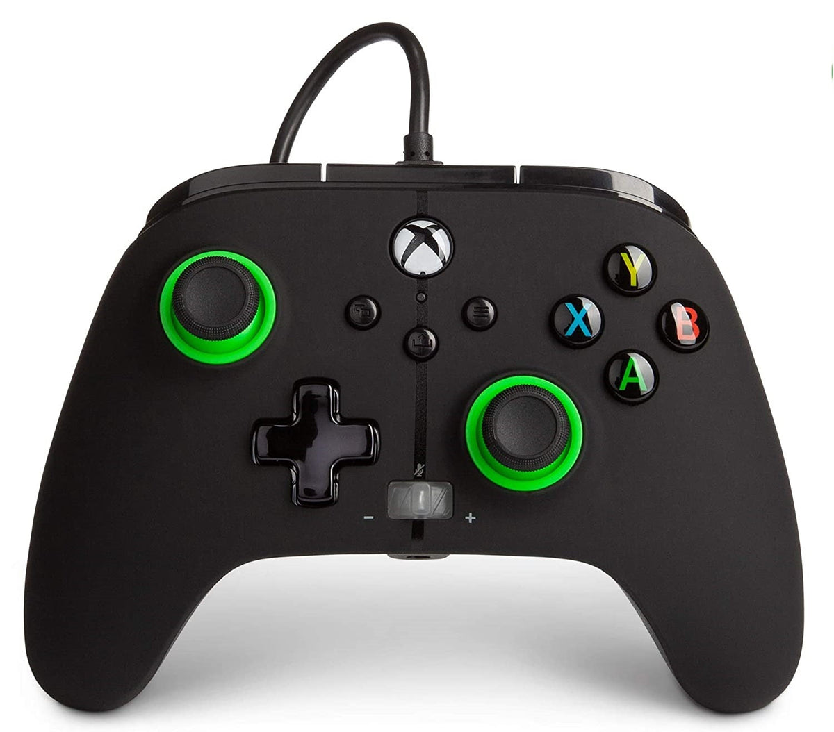 Manette PowerA filaire Hint of Color vert (Xbox One/Series X/S/PC)