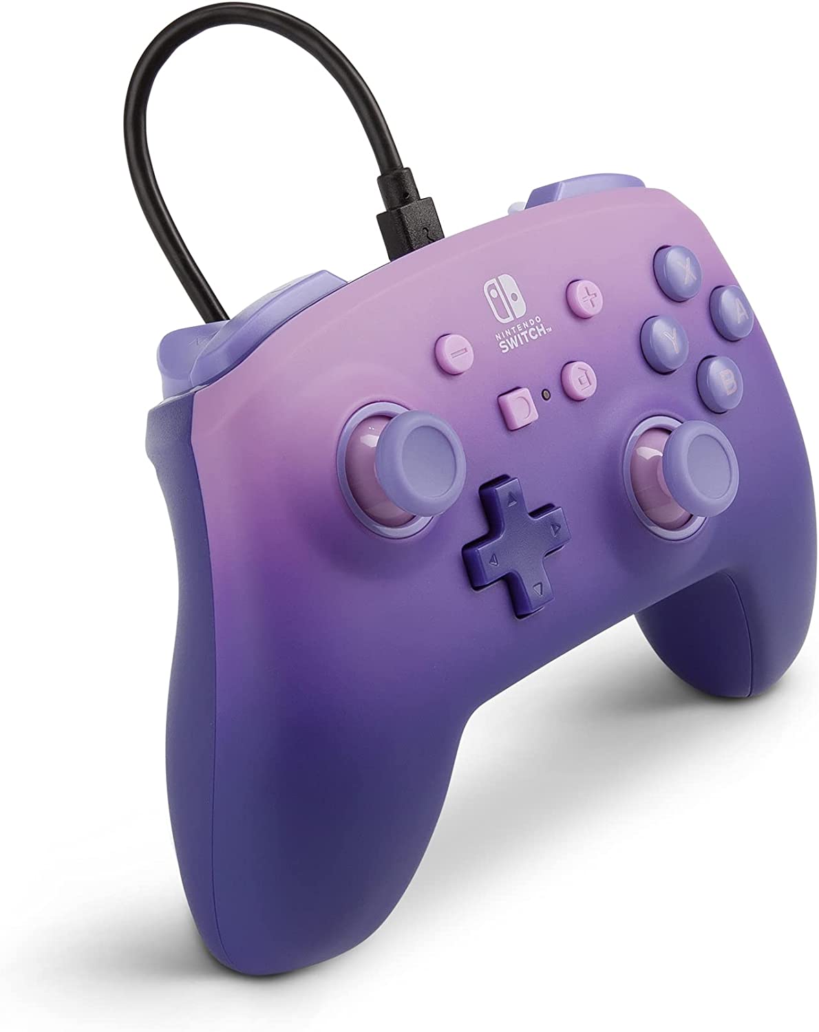 Manette PowerA filaire Lilac Fantasy Nintendo Switch