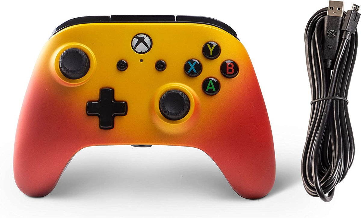 Manette PowerA filaire Solar Fade (Xbox One/Series X/S/PC)