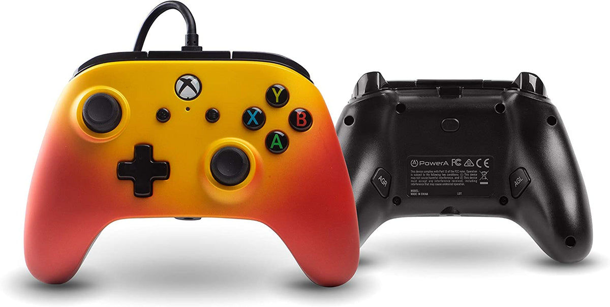 Manette PowerA filaire Solar Fade (Xbox One/Series X/S/PC)