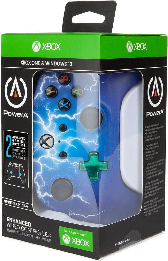 Manette PowerA filaire Spider (Xbox One/Series X/S/PC)