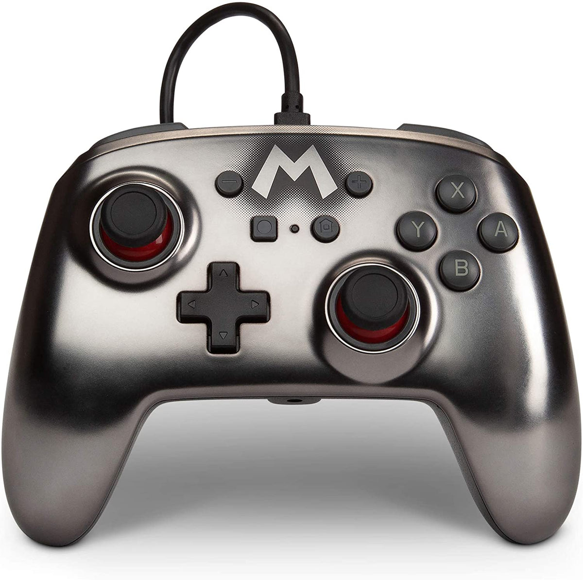 Manette PowerA filaire Super Mario argent Nintendo Switch