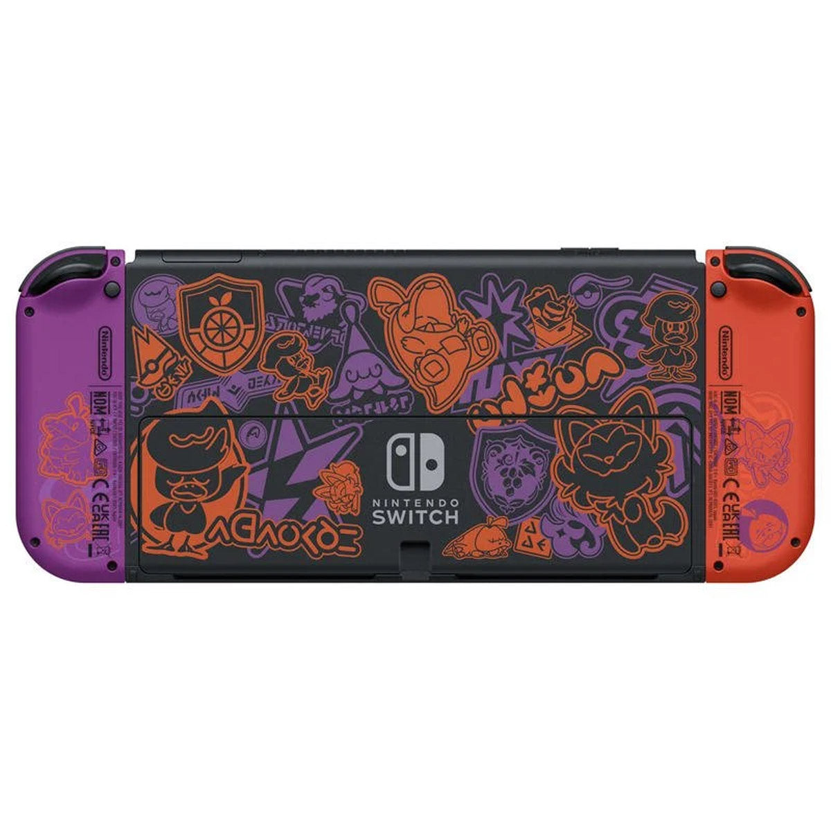 Console Nintendo Switch OLED Édition limitée Pokémon Violet & Scarlet (64 Go)