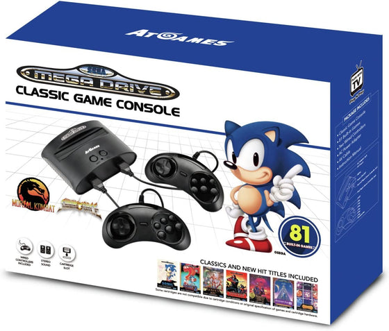 Console Retro SEGA Mega Drive Classic 81 Jogos (Sem Caixa)
