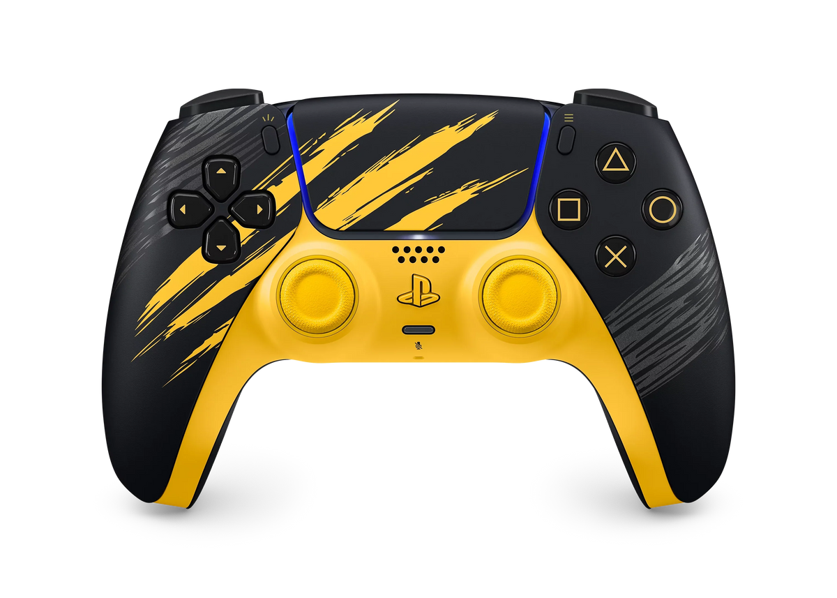 Manette PlayStation 5 Sony DualSense PS5 Marvel's Wolverine Battle jaune Limited Edition