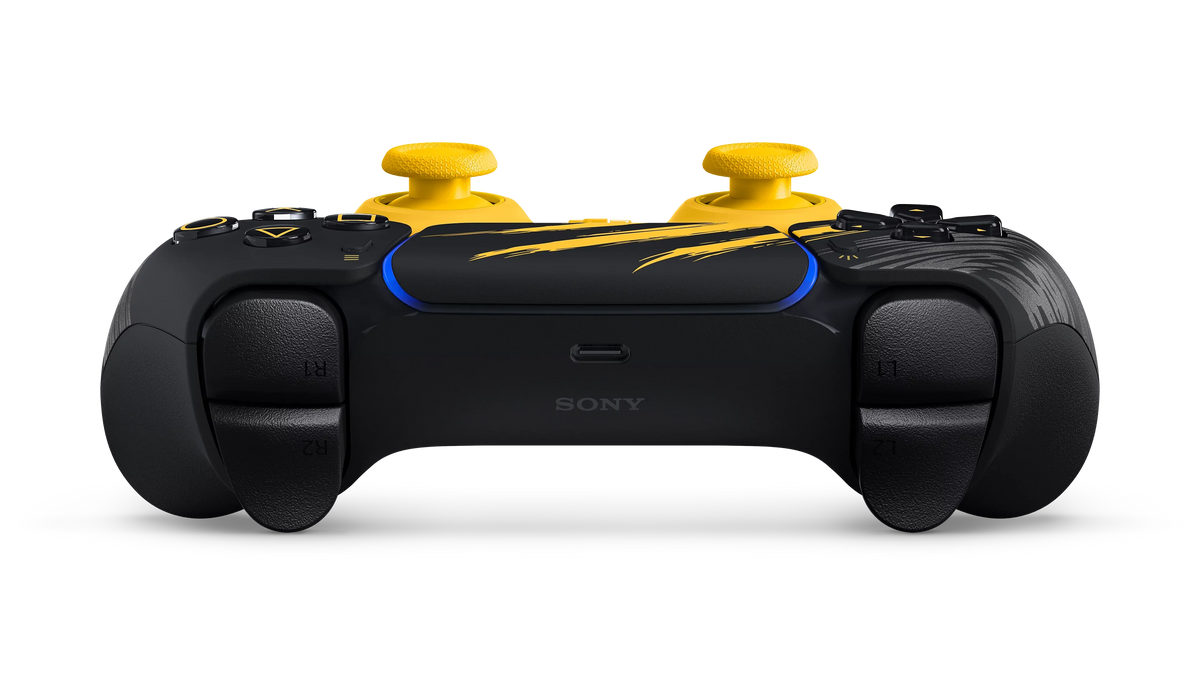 Manette PlayStation 5 Sony DualSense PS5 Marvel's Wolverine Battle jaune Limited Edition