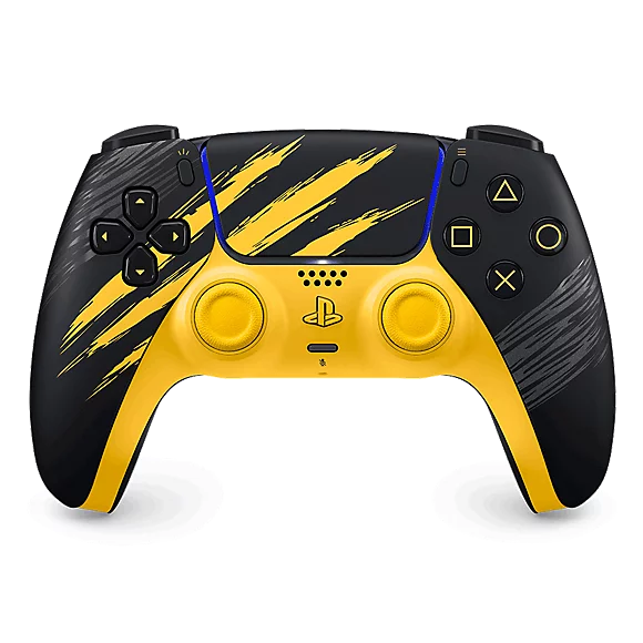 Manette PlayStation 5 Sony DualSense PS5 Marvel's Wolverine Battle jaune Limited Edition