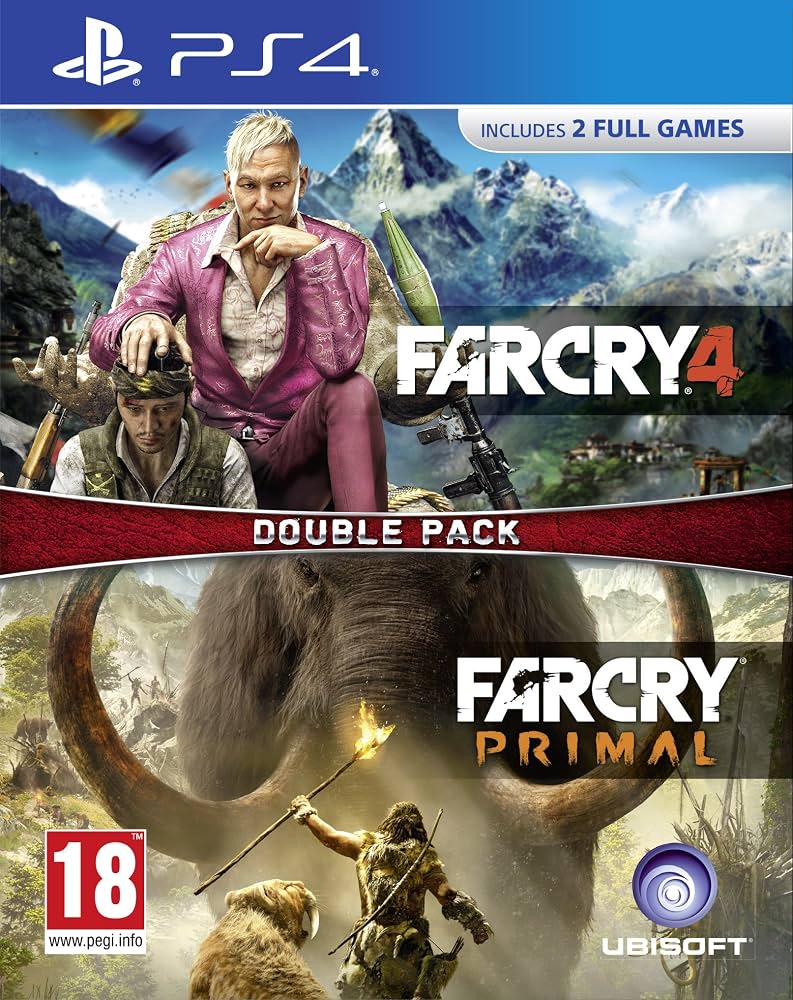 Far Cry Primal + Far Cry 4 Double Pack PS4