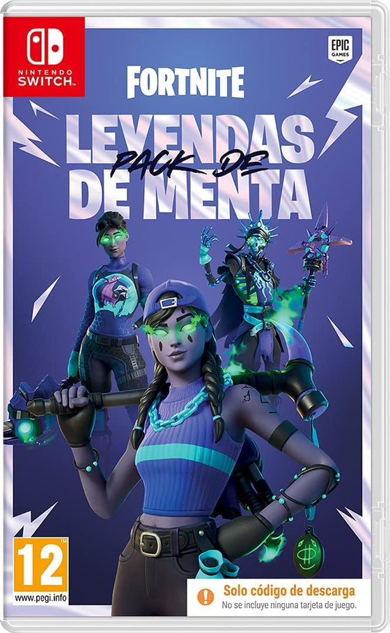 Fortnite Minty Legends Pack Nintendo Switch