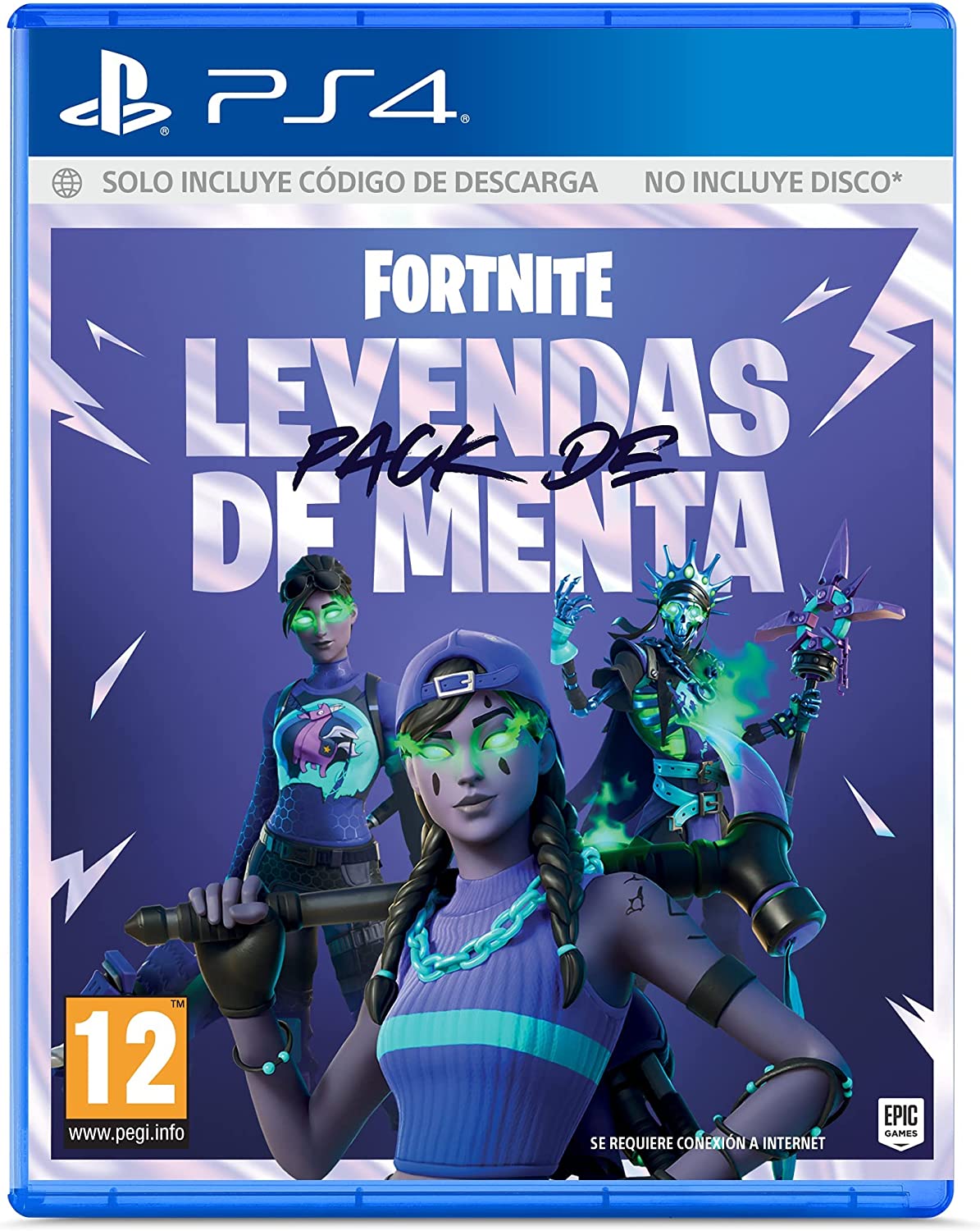 Fortnite Minty Legends Pack PS4