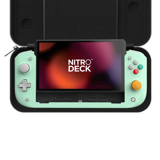 Manette CRKD Nitro Deck Retro Menta Limited Edition pour Nintendo Switch