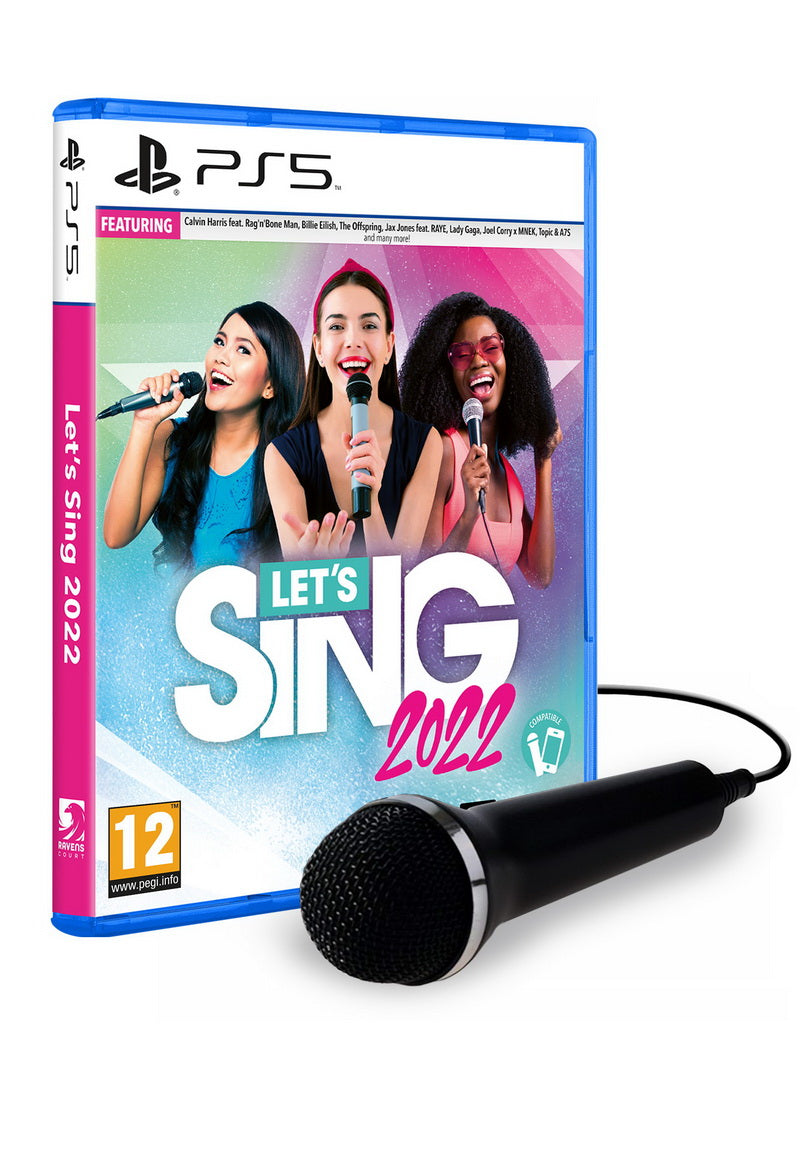 Let's Sing 2022 + 1 Micro PS5