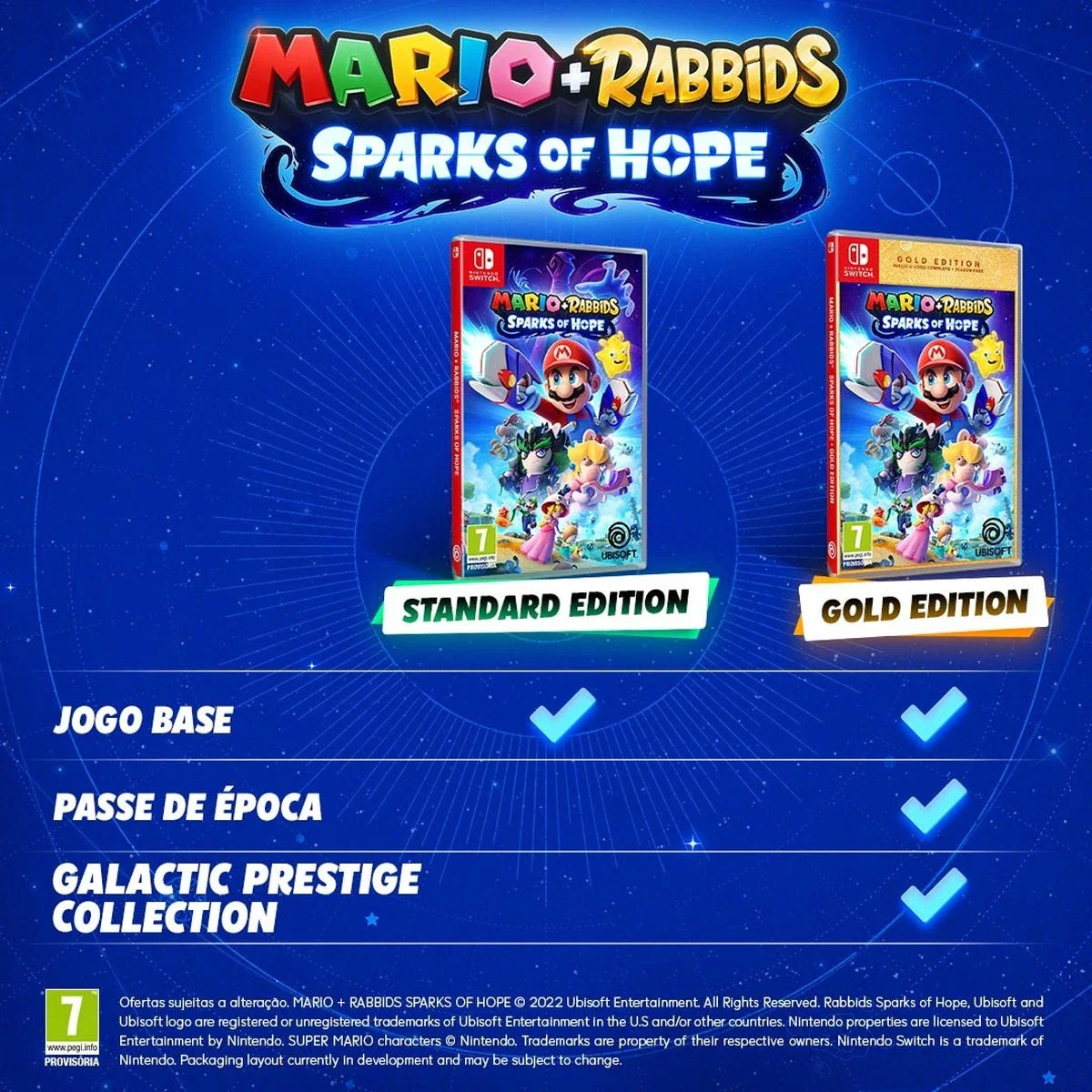 Mario + Rabbids Sparks of Hope Gold Edition Nintendo Switch