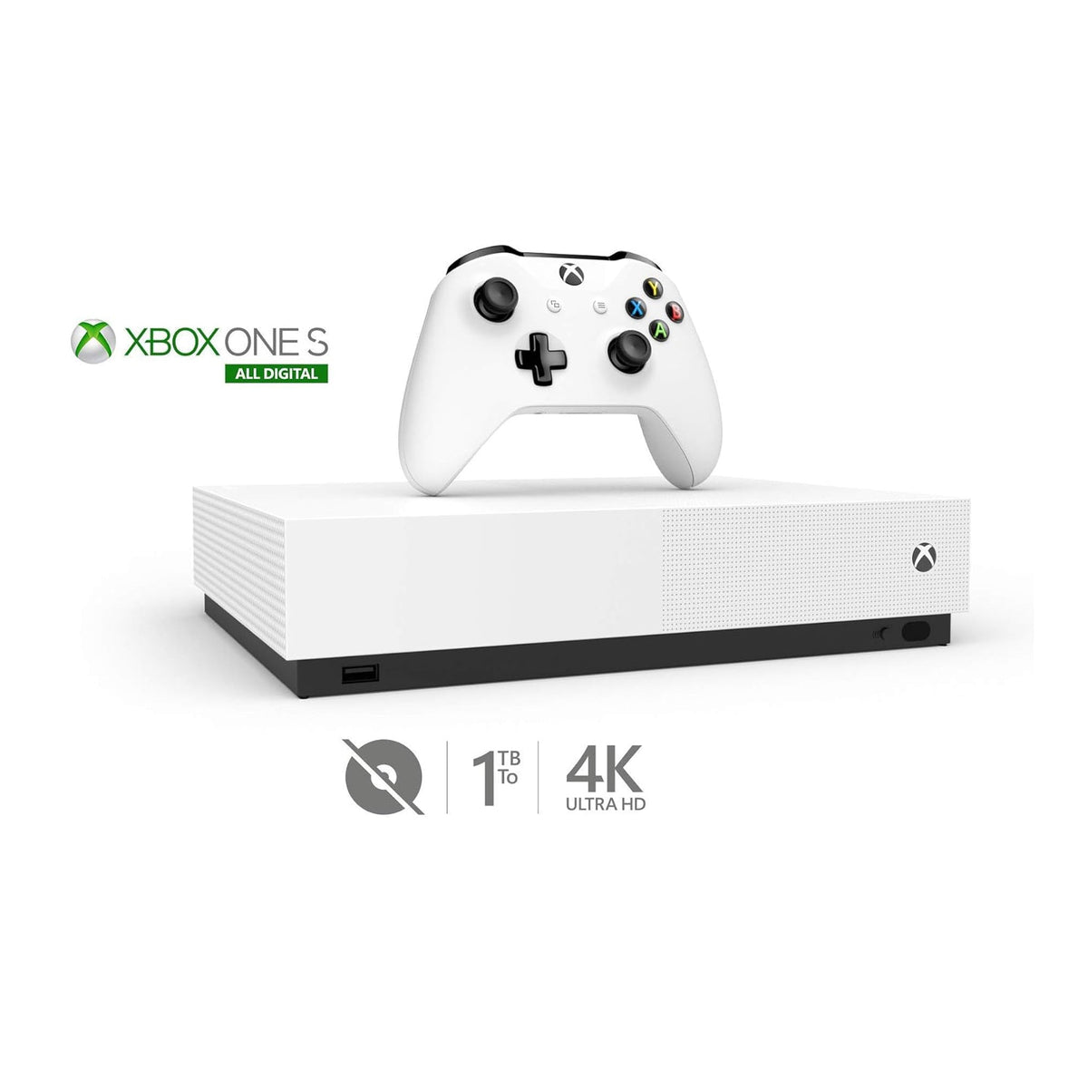 Microsoft Xbox One S Console - 500 Go, blanc