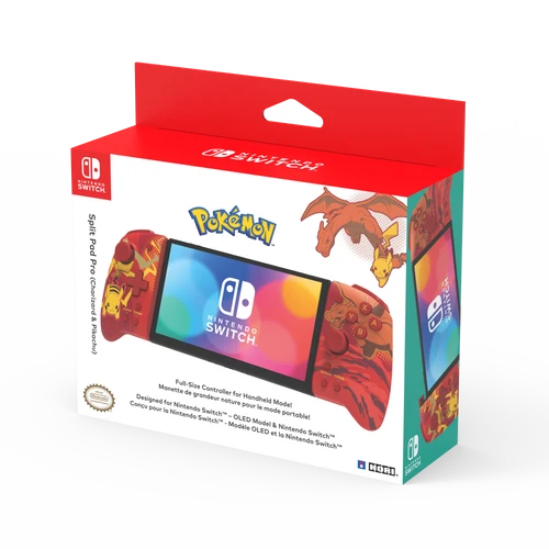Manette Hori Split Pad Pro Charizard & Pikachu Nintendo Switch