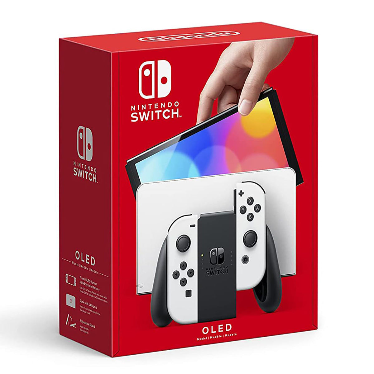 Nintendo Switch OLED blanc Console