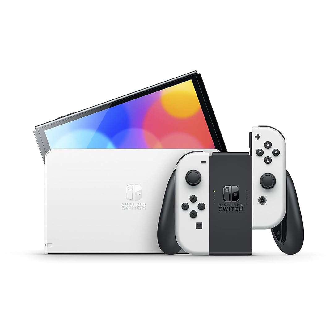 Nintendo Switch OLED blanc Console
