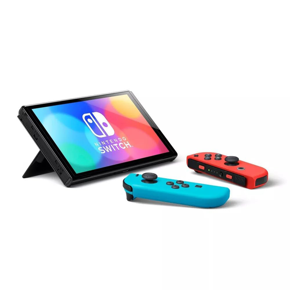 Nintendo Switch OLED Model - Neon rouge/Neon bleu