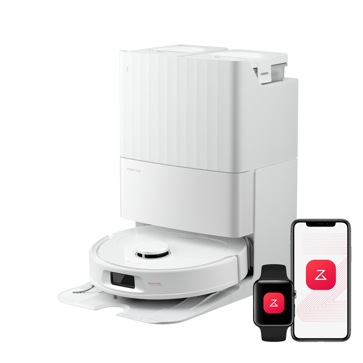 Roborock QV 35A ( Qrevo S amélioré) robot aspirateur laveur avec station d’accueil multifonctionnelle