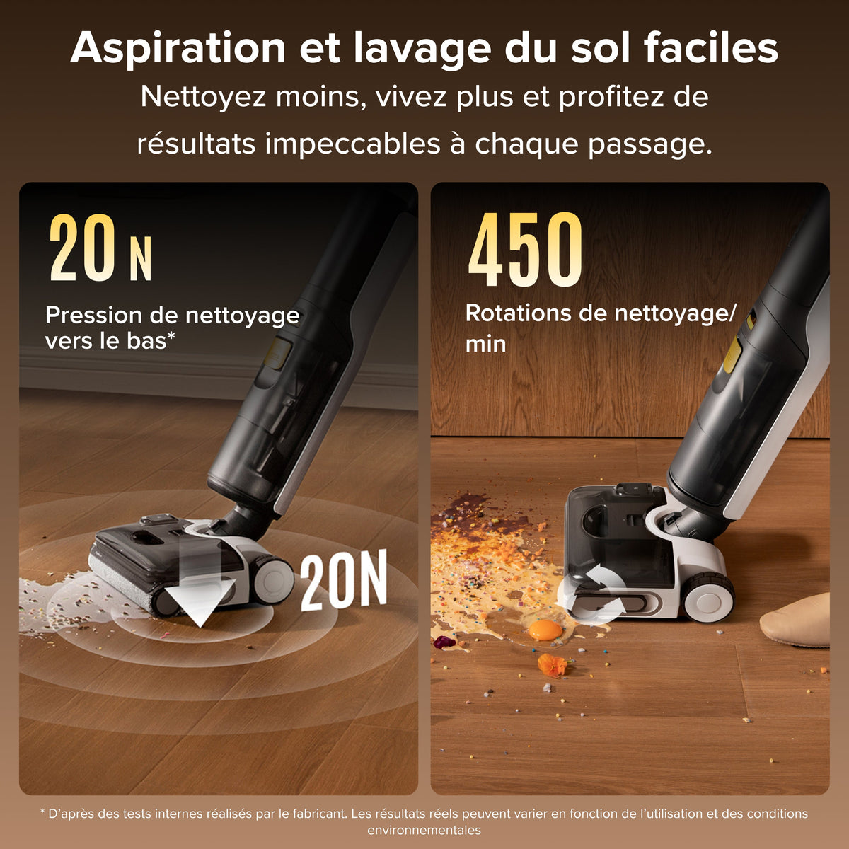 Roborock F25 BX Gen 2 aspirateur laveur sans fil sec et humide