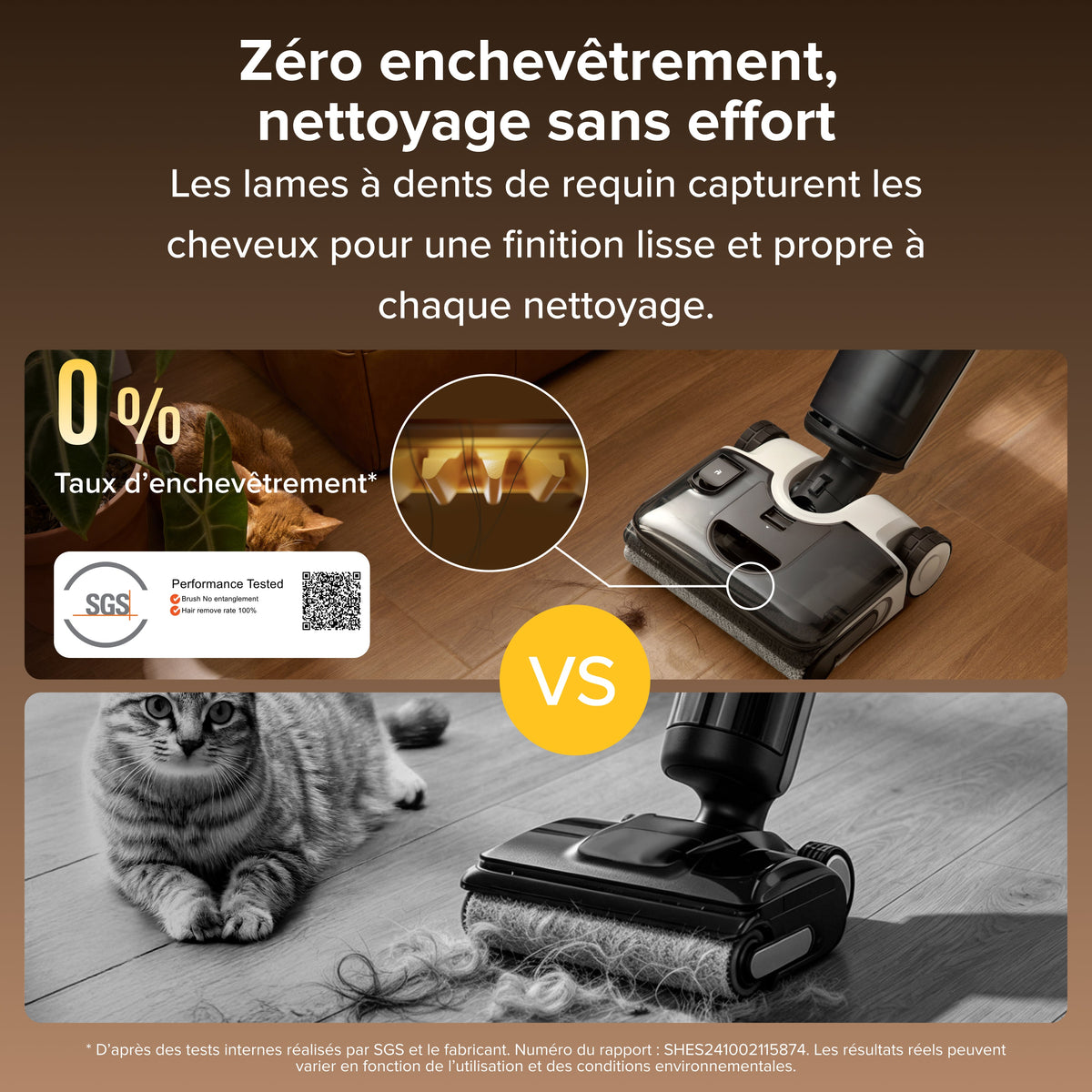 Roborock F25 BX Gen 2 aspirateur laveur sans fil sec et humide