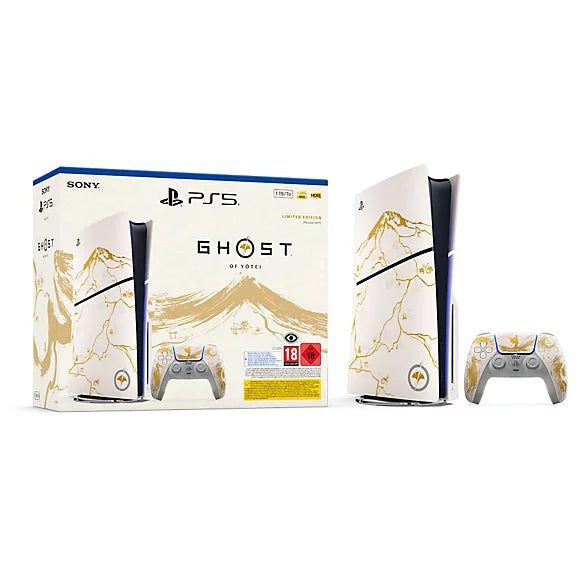 Console PlayStation PS5 Slim Standard - Ghost of Yōtei - or Limited Edition