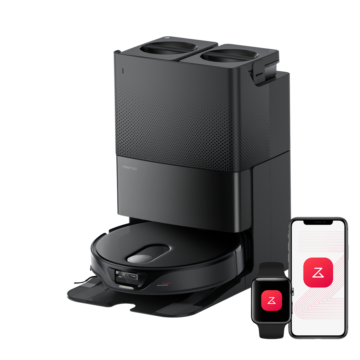 Roborock Qrevo Slim robot aspirateur laveur avec Système autonome StarSight