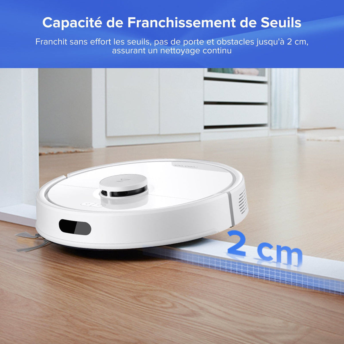 Roborock Q7 L5+ Set robot aspirateur avec station de vidage automatique