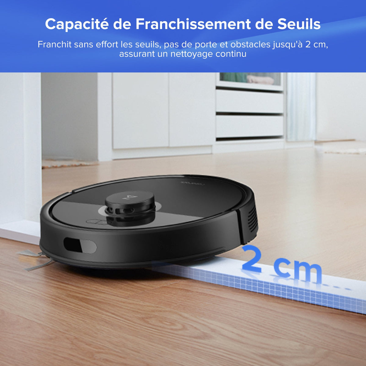 Roborock Q7 L5+ Set robot aspirateur avec station de vidage automatique